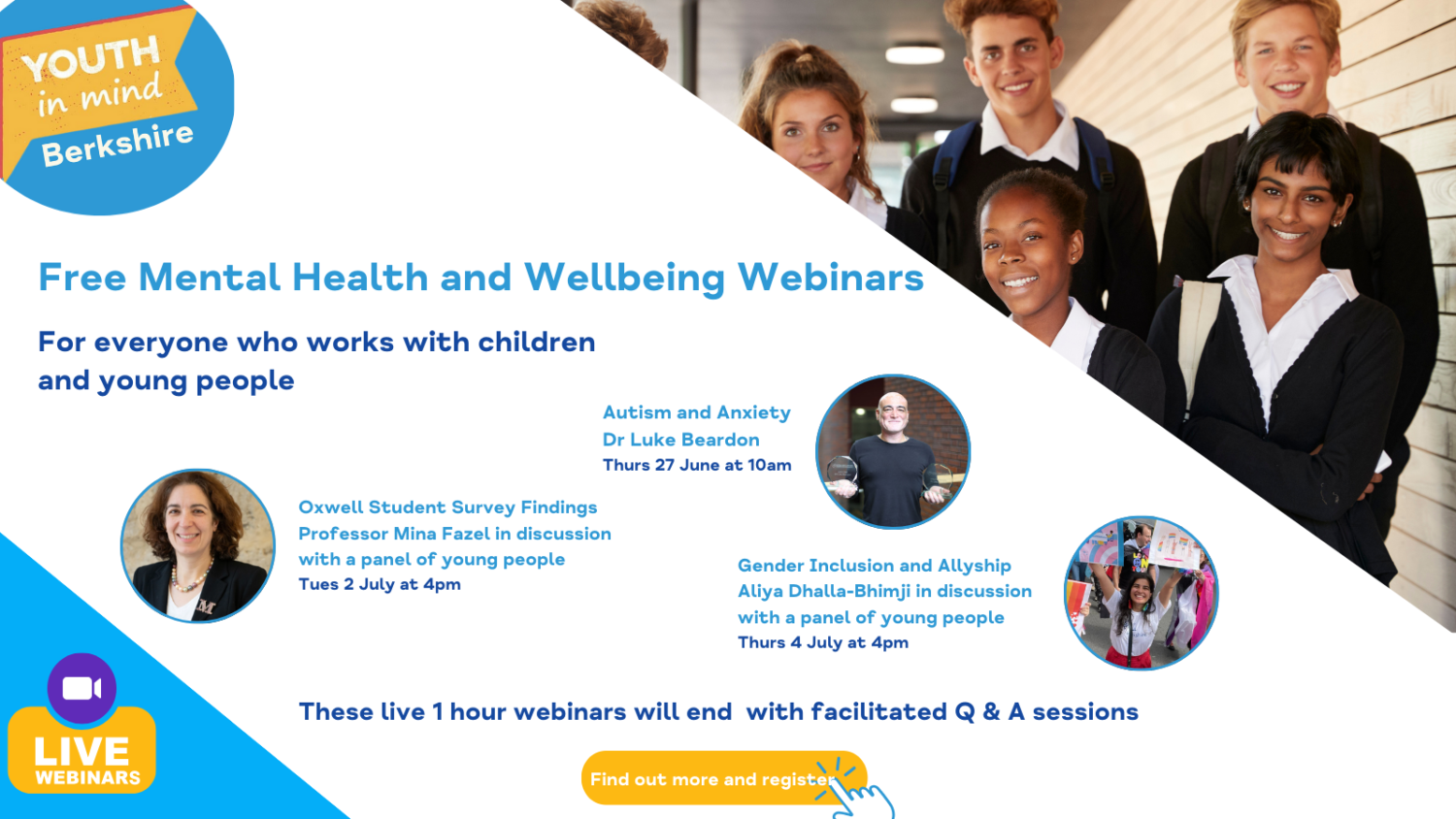 Youth in Mind Berkshire Webinars 2024 — Oxfordshire Mind